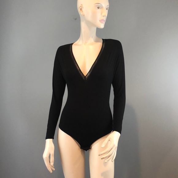 Cosabella Other - NWT Erin Fetherston X Cosabella Black Bodysuit Sm